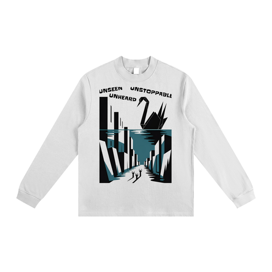 Essential Non-Shrink Mock Neck Sweatshirt