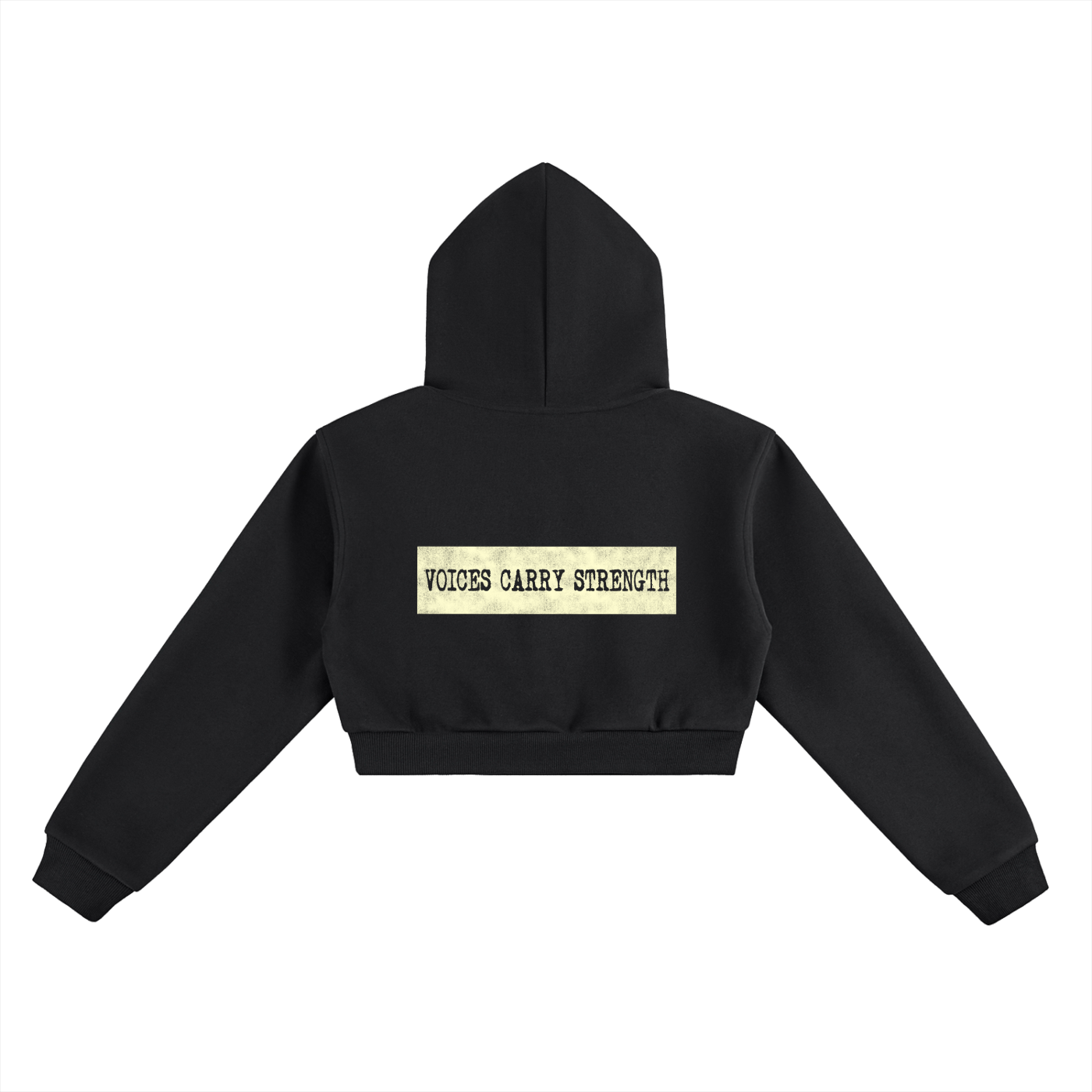 Essential Cropped Hoodie