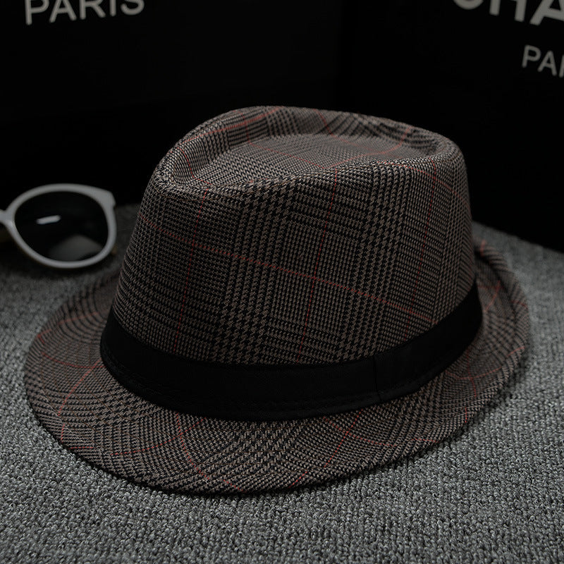 Sun Hats For Men Houndstooth style
