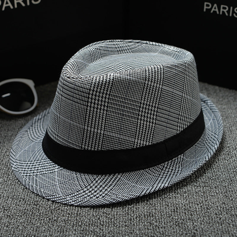 Sun Hats For Men Houndstooth style
